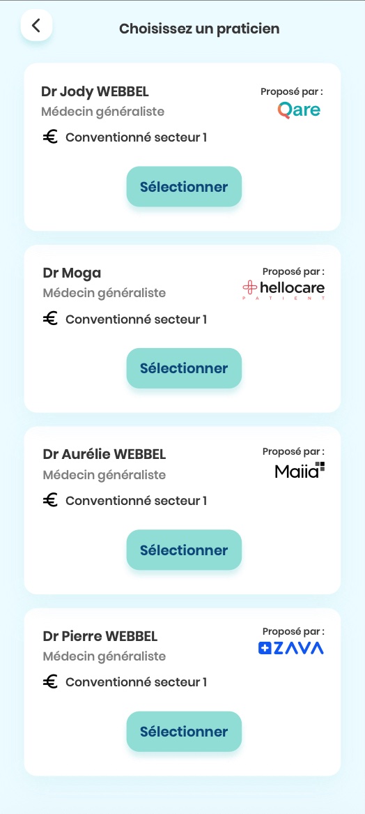 Human, écran mobile