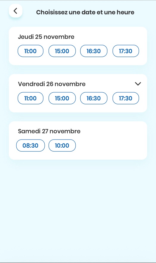 Human, écran mobile