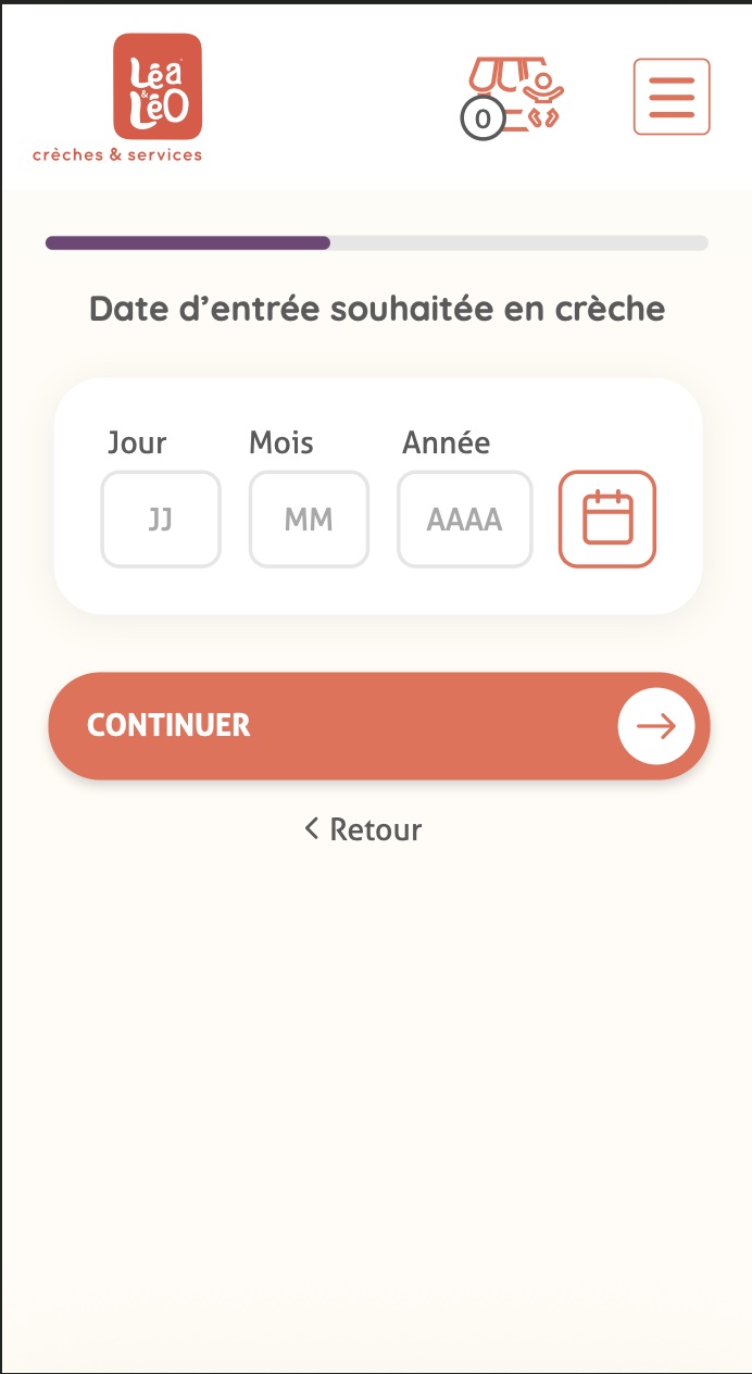 Léa & Léo, écran mobile