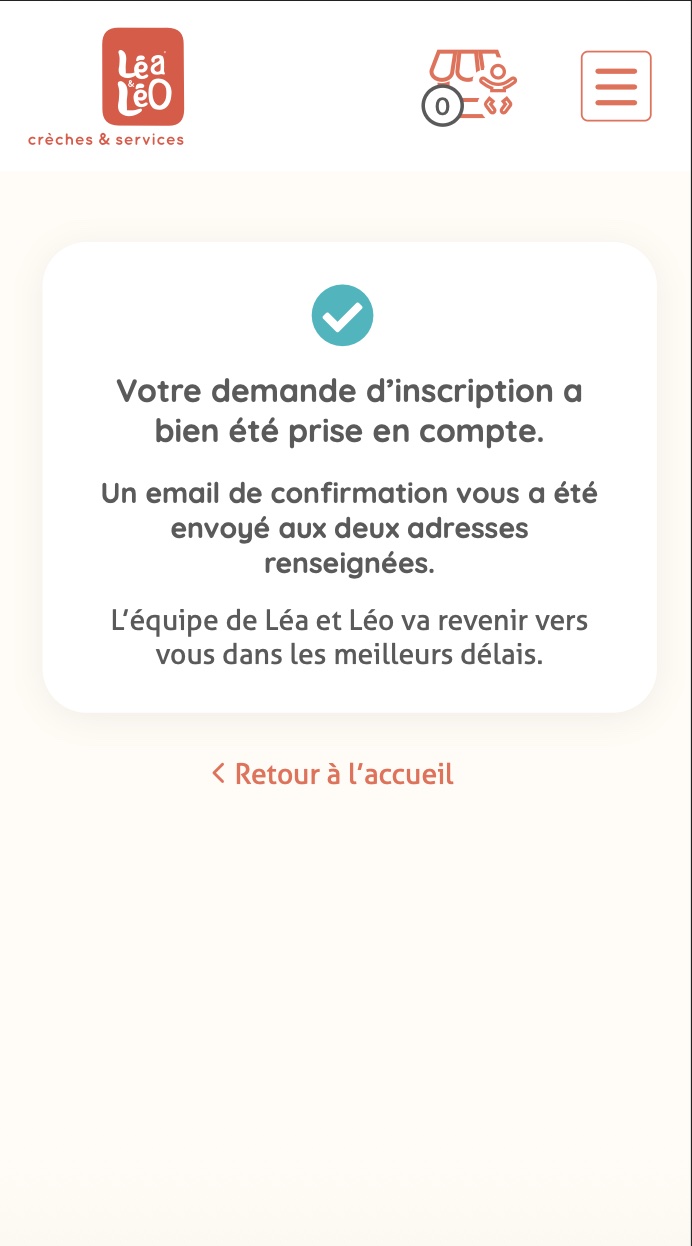 Léa & Léo, écran mobile