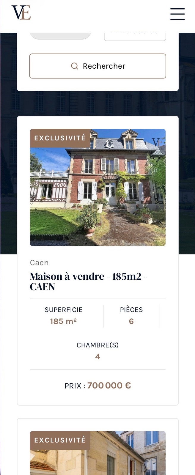 Vitalépargne, écran mobile